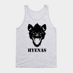 Hyenas (black) Tank Top